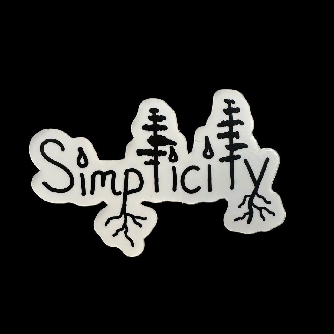 Simplicity Sticker